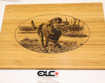 Bird Dog Laser Grabed Wooden Wall Sign, Wildlife Art Wood Placa, Rustic Wood Sign, Modern Farmhouse Wall Decor, Hunting Gift for Him