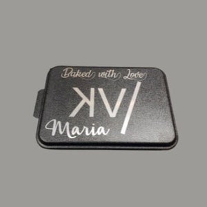 Personalized Cake Pan with Lid, Laser Engraved Family Name 9 X 13 Aluminum, Custom Metal Monogram Cake Pan, Gift for Baker, Mothers Day Gift