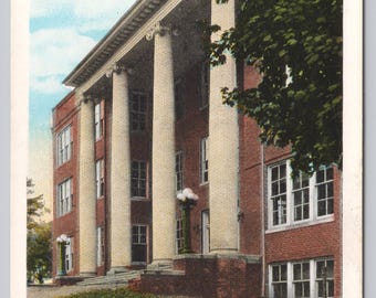 1931A Direktive Gebäude Milligan College, Tenn Vintage Postkarte