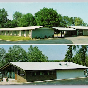 Firenze Alabama Lakeview Motel e Ristorante Cartolina 0856