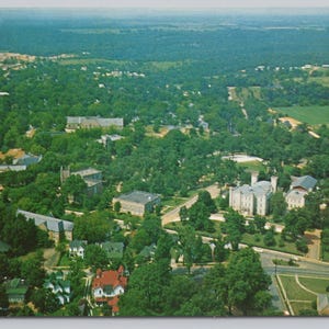 Luftaufnahme Florence State College Chrome Postkarte 0872