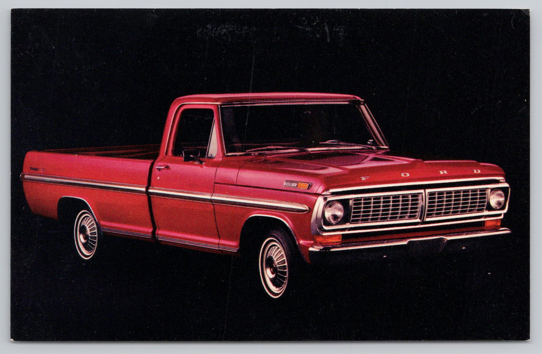 1799 1970 Ford Ranger XLT America’s Luxury Pickup Dealer Postcard - Etsy