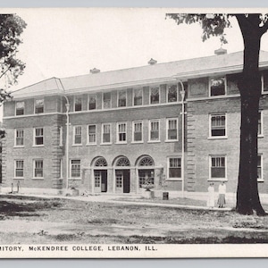 Boys College, McKendree College, Libanon, Ill, c1922 Postkarte 1087