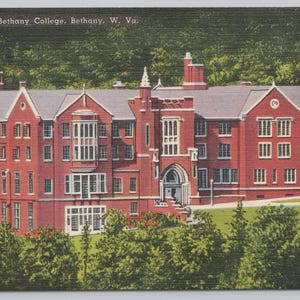 Phillips Hall, Bethany College, West Virginia Postkarte 1290