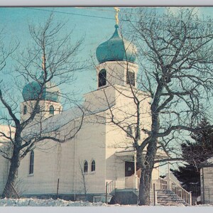 AK, Kodiak, Alaska, Chiesa greco-russa ortodossa, Colourpicture 0749