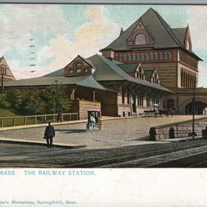 Gare Union Train Depot - Springfield MA, Massachusetts