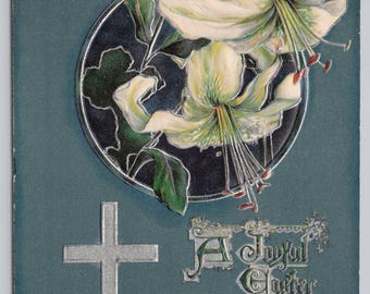 Antique Postcard, A Joyful Easter, Tuck's, Posted 1916, Series No. E  3794
