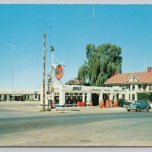 Culpeper Virginia, vue depuis la rue, Culpeper Motor Court Carte postale vintage 1451