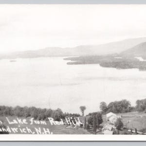 Squam Lake von Red Hill Sandwich New Hampshire NH Postkarte 1234
