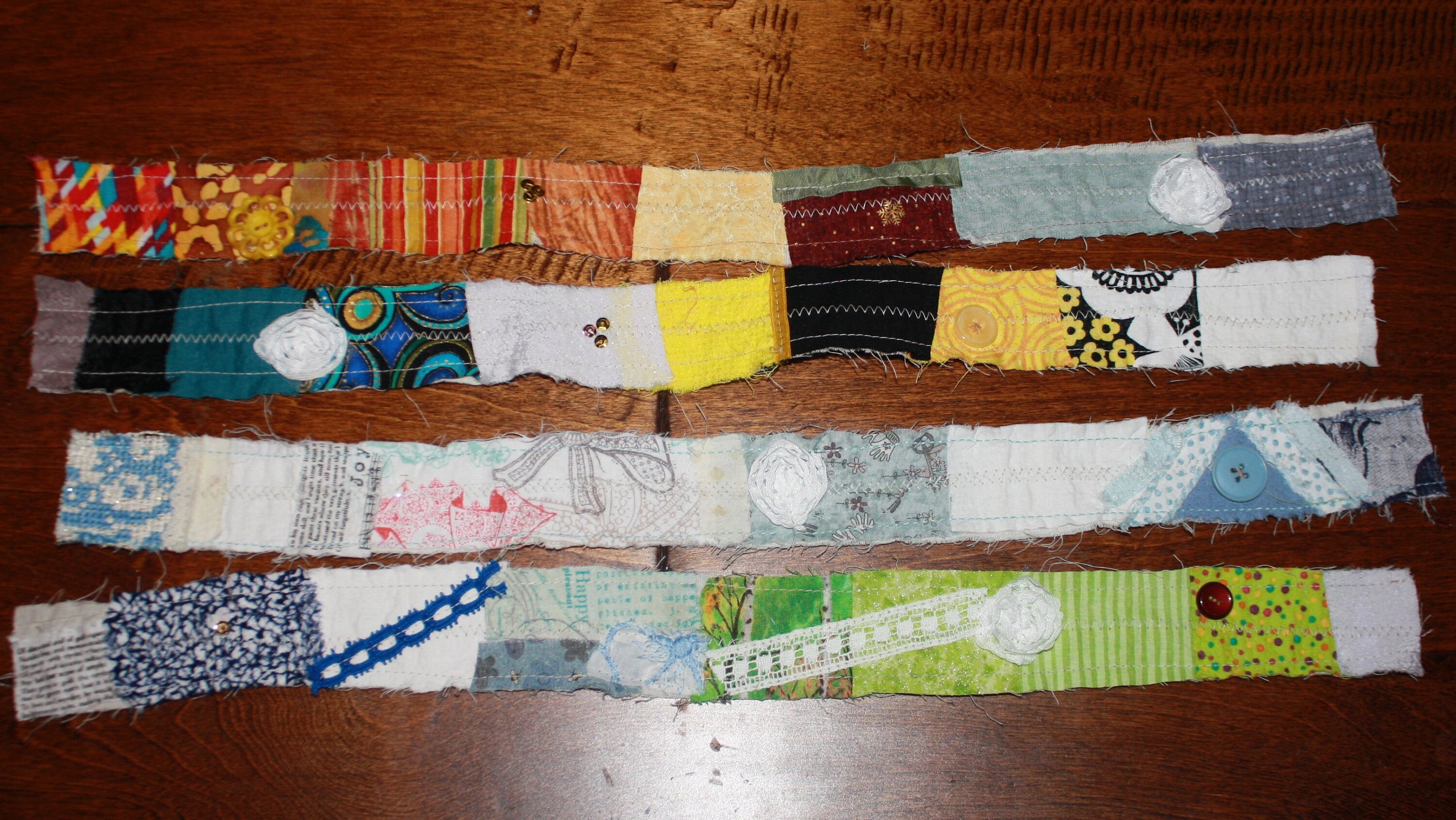 ジャンクジャーナル ファブリックスニペットロール：コテージコア