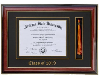 11 X 14 Float Document Plastic Frame Black Finish