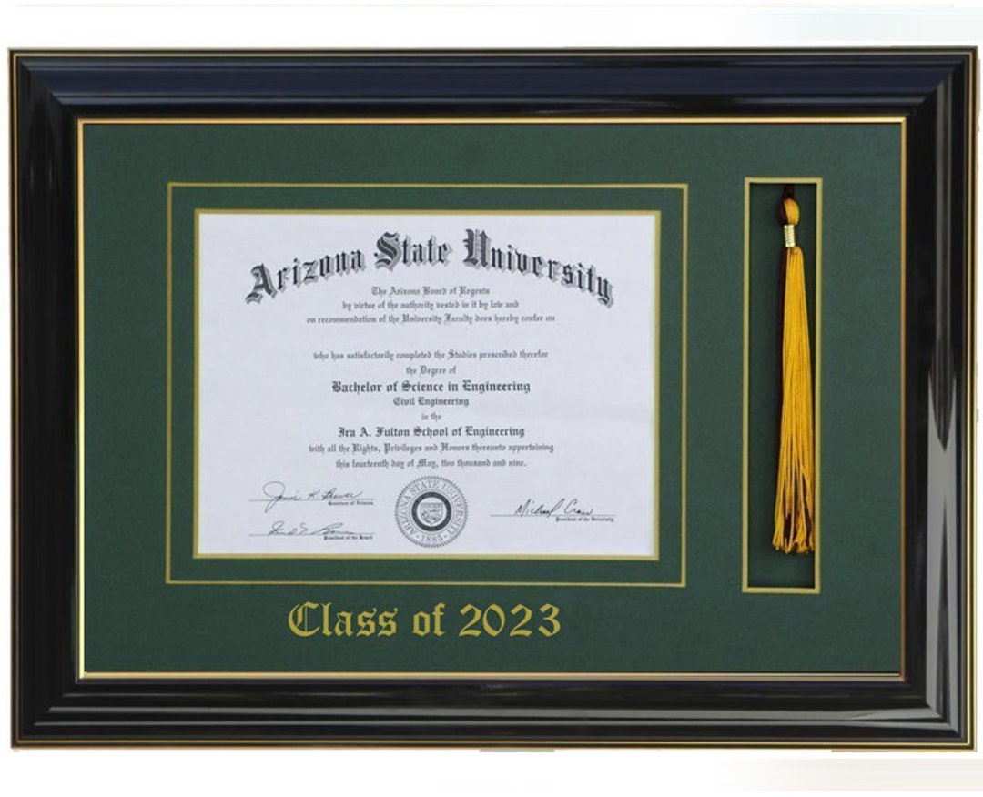 Diploma Frame With Tassel Blackg 8x6,6x8,9x7,7x9,10x8,8x18,11x8.5,8.5x11,12x9,9x12,13x10,10x13