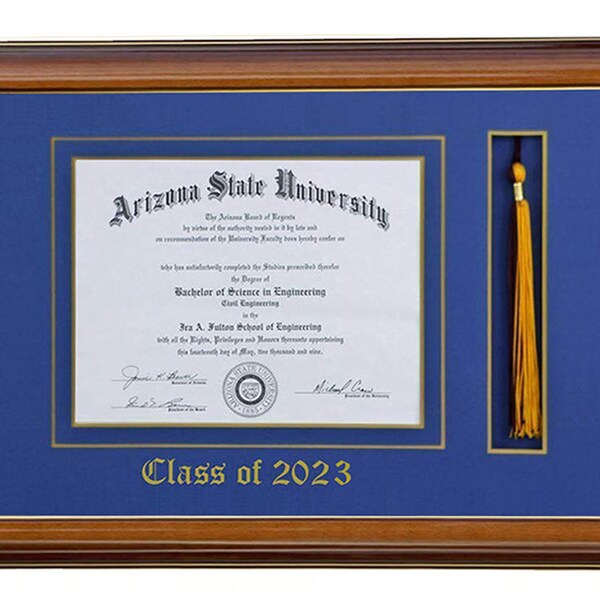 7x9 Diploma Frame Etsy