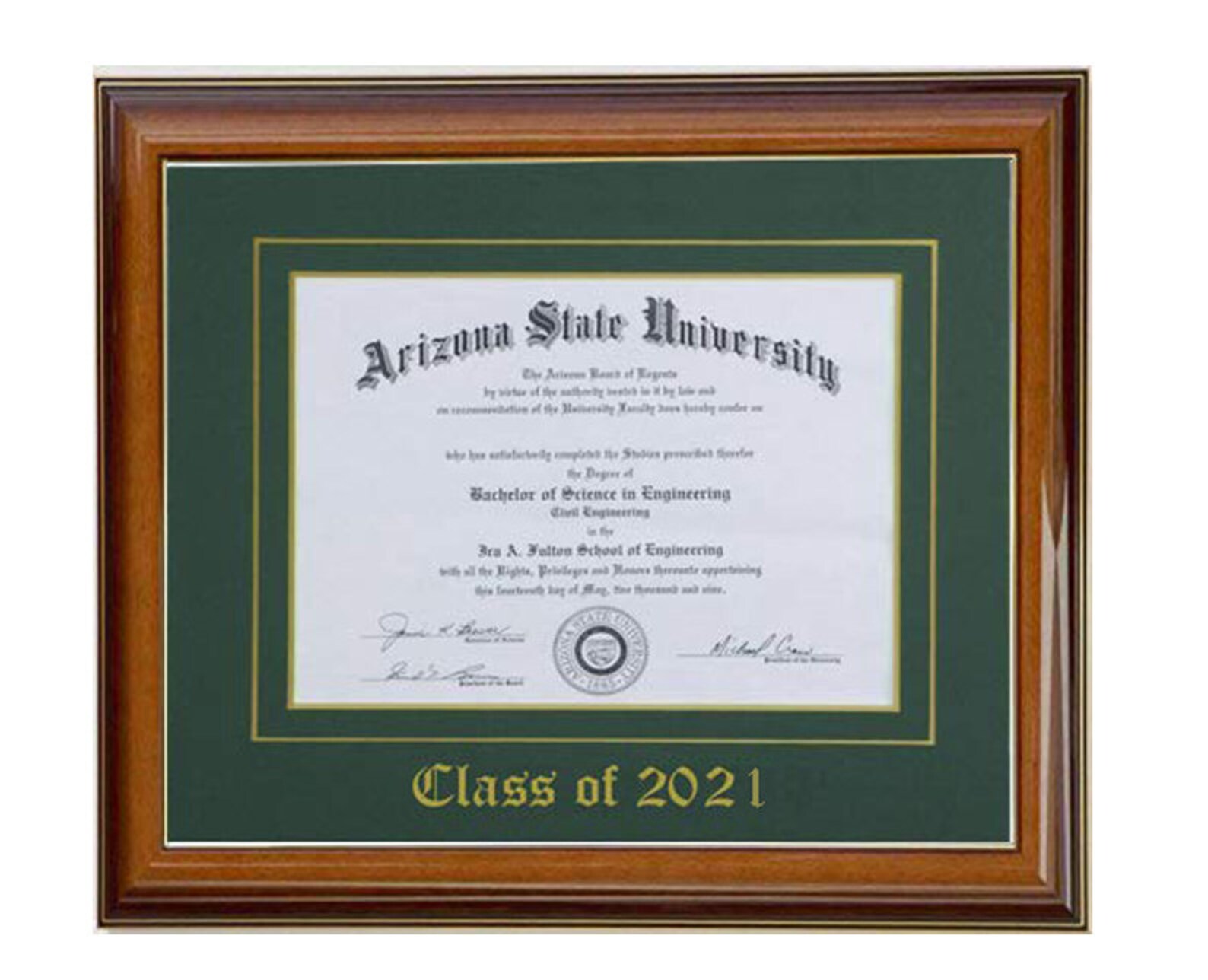Diploma frame W. Etsy