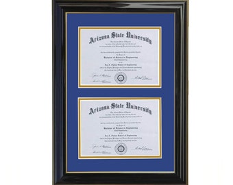Double diploma  frame  BLB   RC-V 8x6,11x8.5,11x14,8x10,5x7,7x9,9x12,10x13