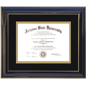 Custom Diploma frame, Degree Frame, Picture Frame, Black/Black RC  8x6,9x7,10x8,11x8.5,12x9,13x10,14x11,12x15,112x16,17x11,11x17,14x17,Photo