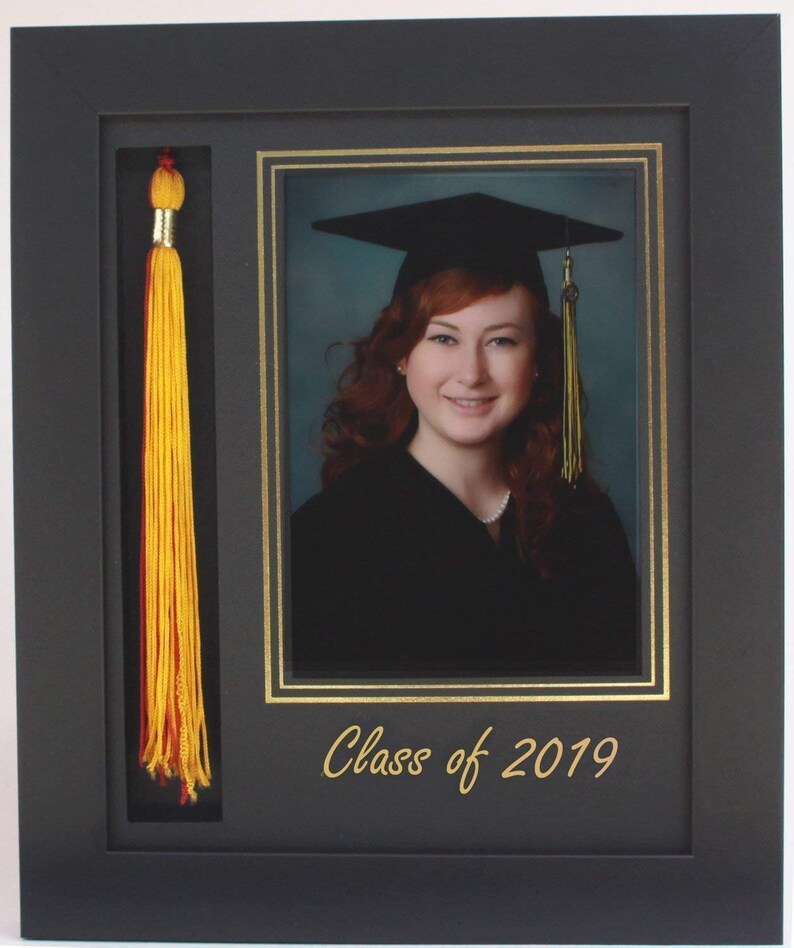 Graduation frame 5x7 Black 2020 Customizable 24 Etsy