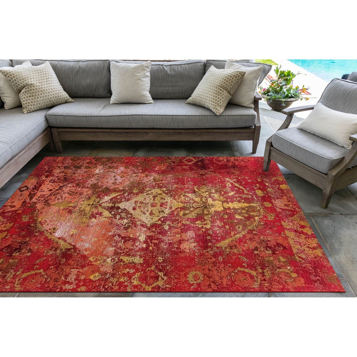 Liora Manne Marina Kermin Indoor/Outdoor Rug Etsy