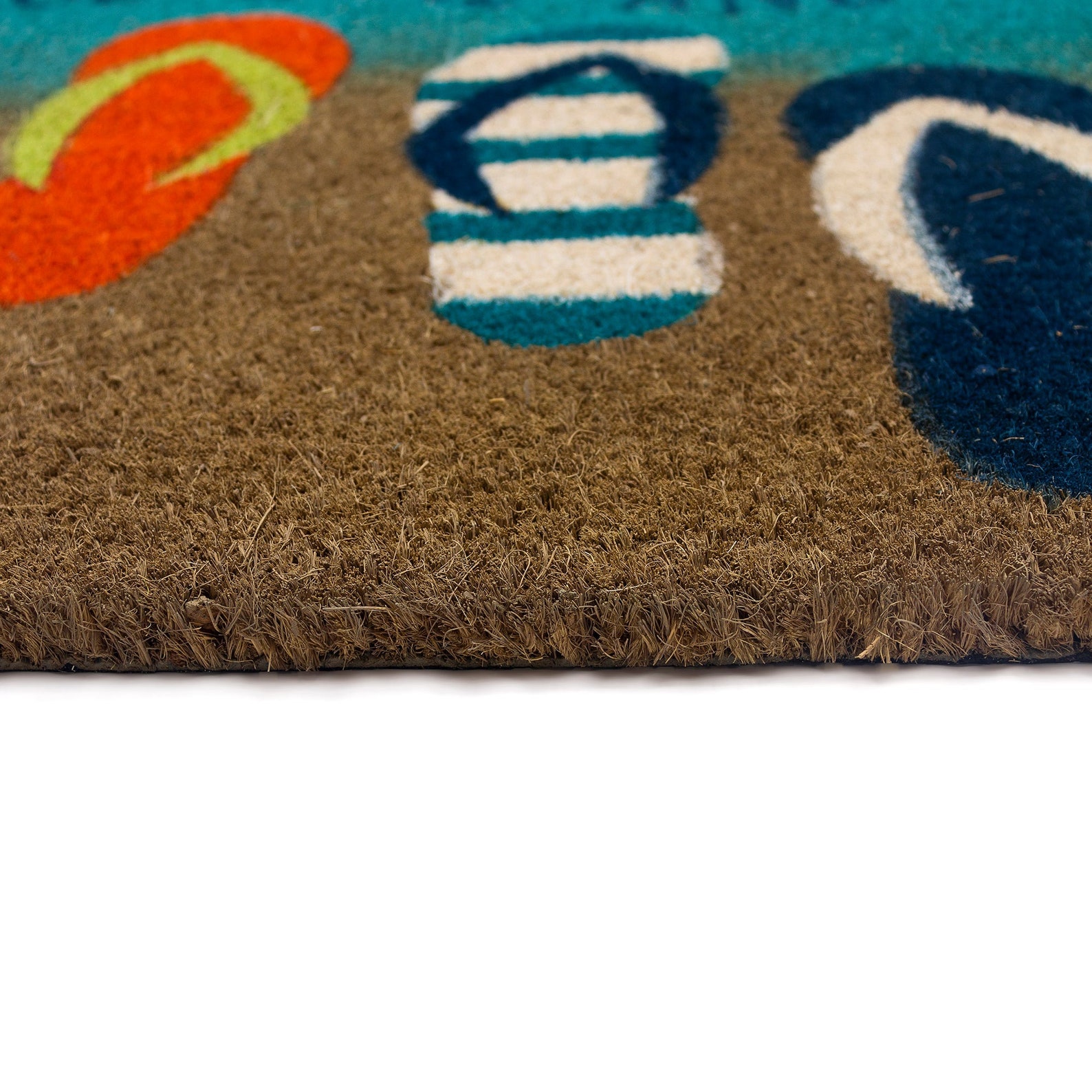 Liora Manne Natura Flip Flops Outdoor Door Mat Ombre Blue Etsy