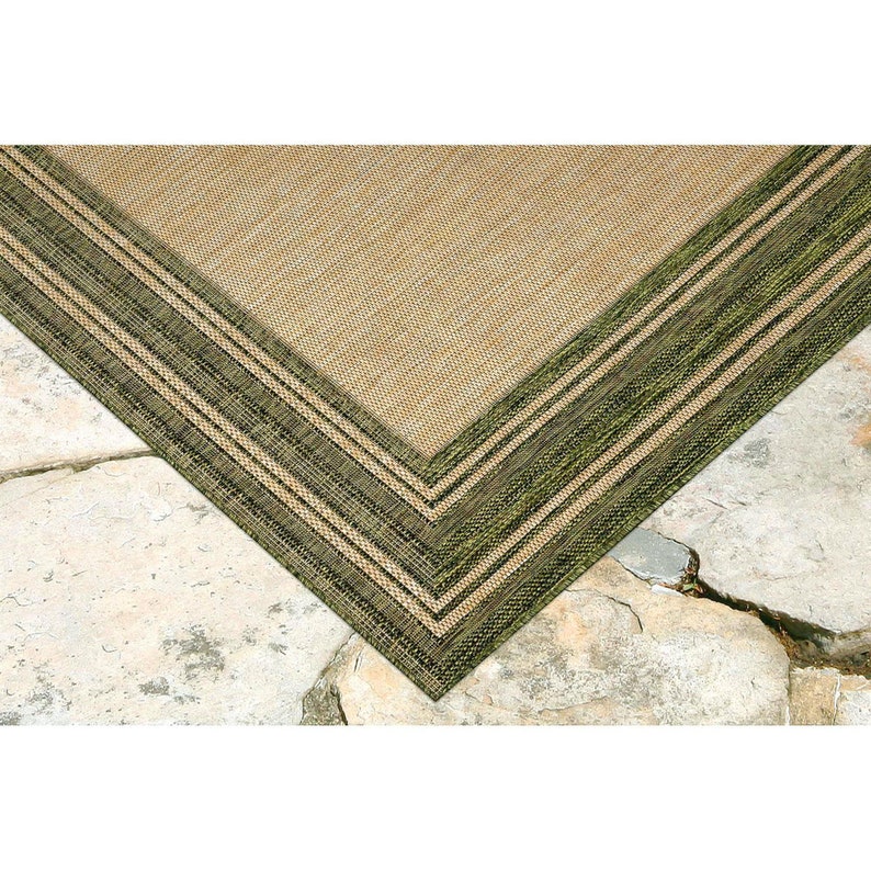Liora Manne Carmel Multi Border Indoor/outdoor Rug Etsy