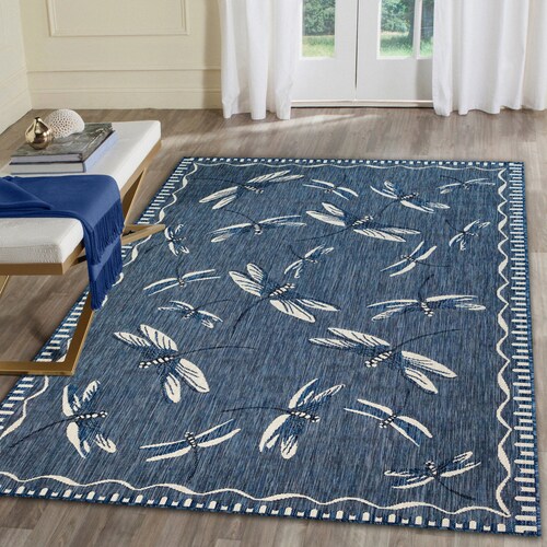 Liora Manne Carmel Palm Indoor Outdoor Area Rug Green Etsy