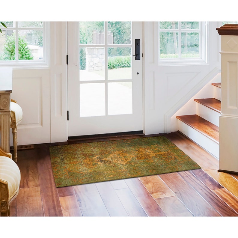 Liora Manne Marina Kermin Indoor Outdoor Area Rug Green Etsy