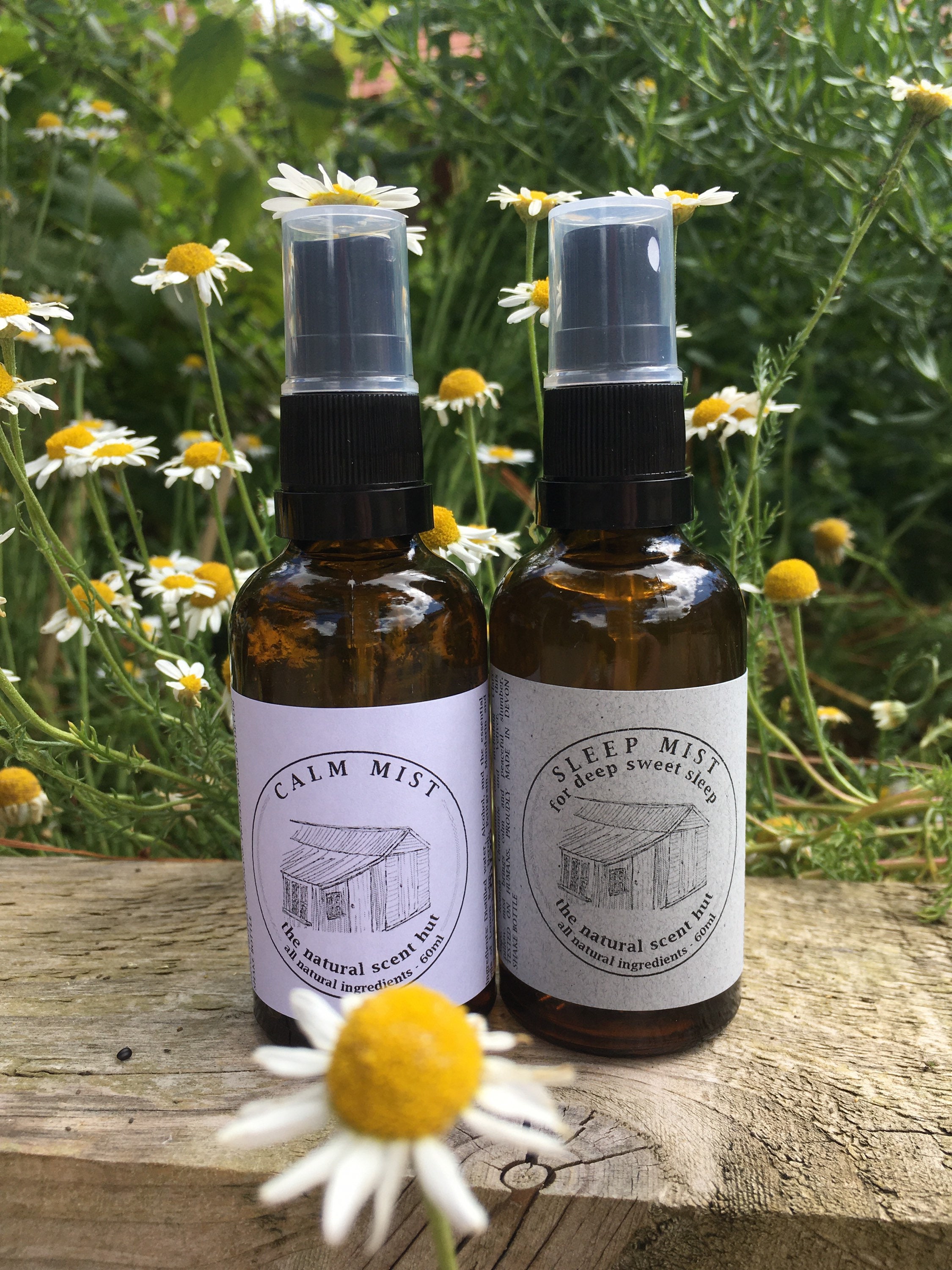 Sleep Mist and Calm Mist Duo From the Natural Scent Hut Etsy UK