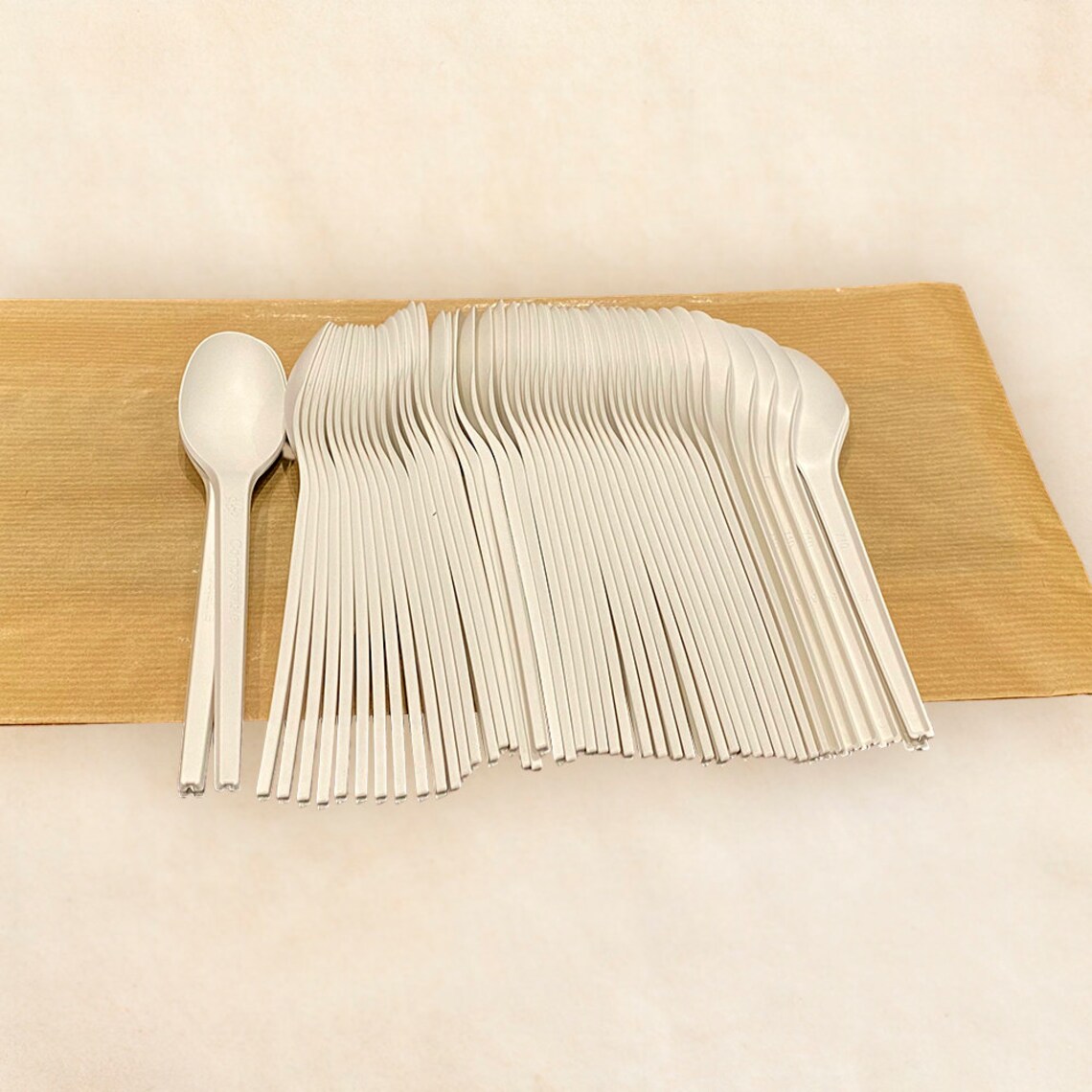 Vie Gourmet Compostable Sugar Cane Plates & Cutlery Party Set Etsy UK