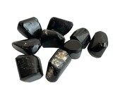 Tumbled Crystals Hand-Polished, 250g Pack, Black Tourmaline