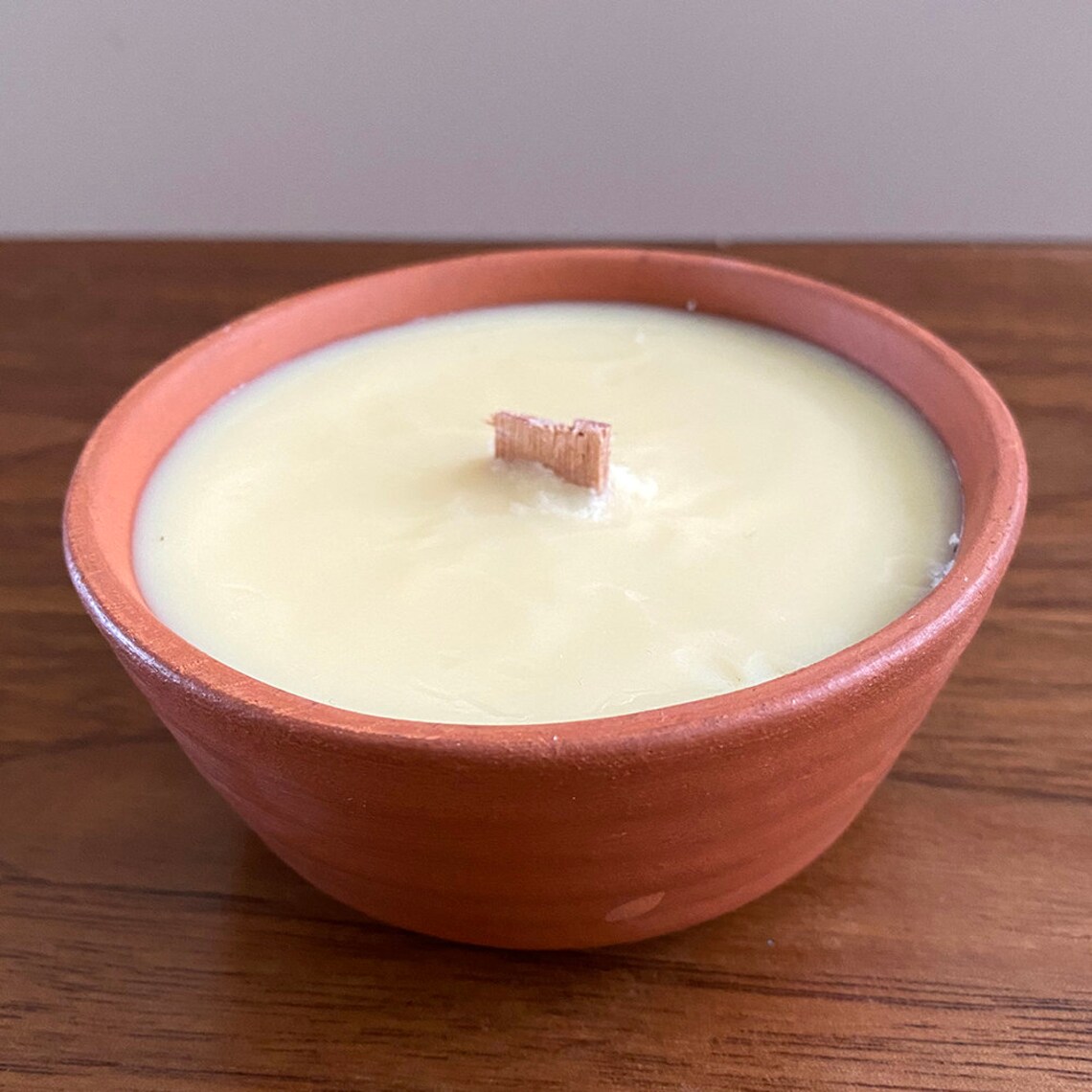 Handmade Candle in Clay Pot Etsy