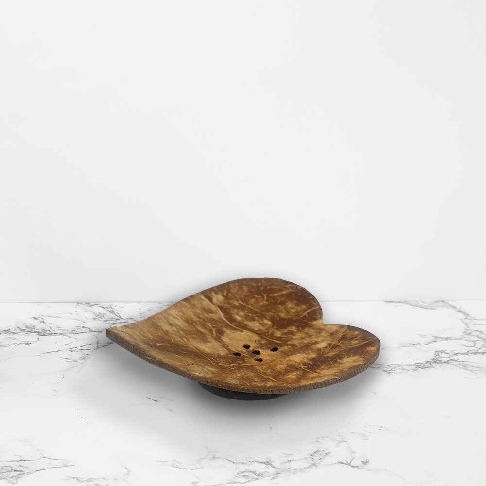 Coconut Soap Dish Heart Soap Dish Miniature Soap Dish Etsy