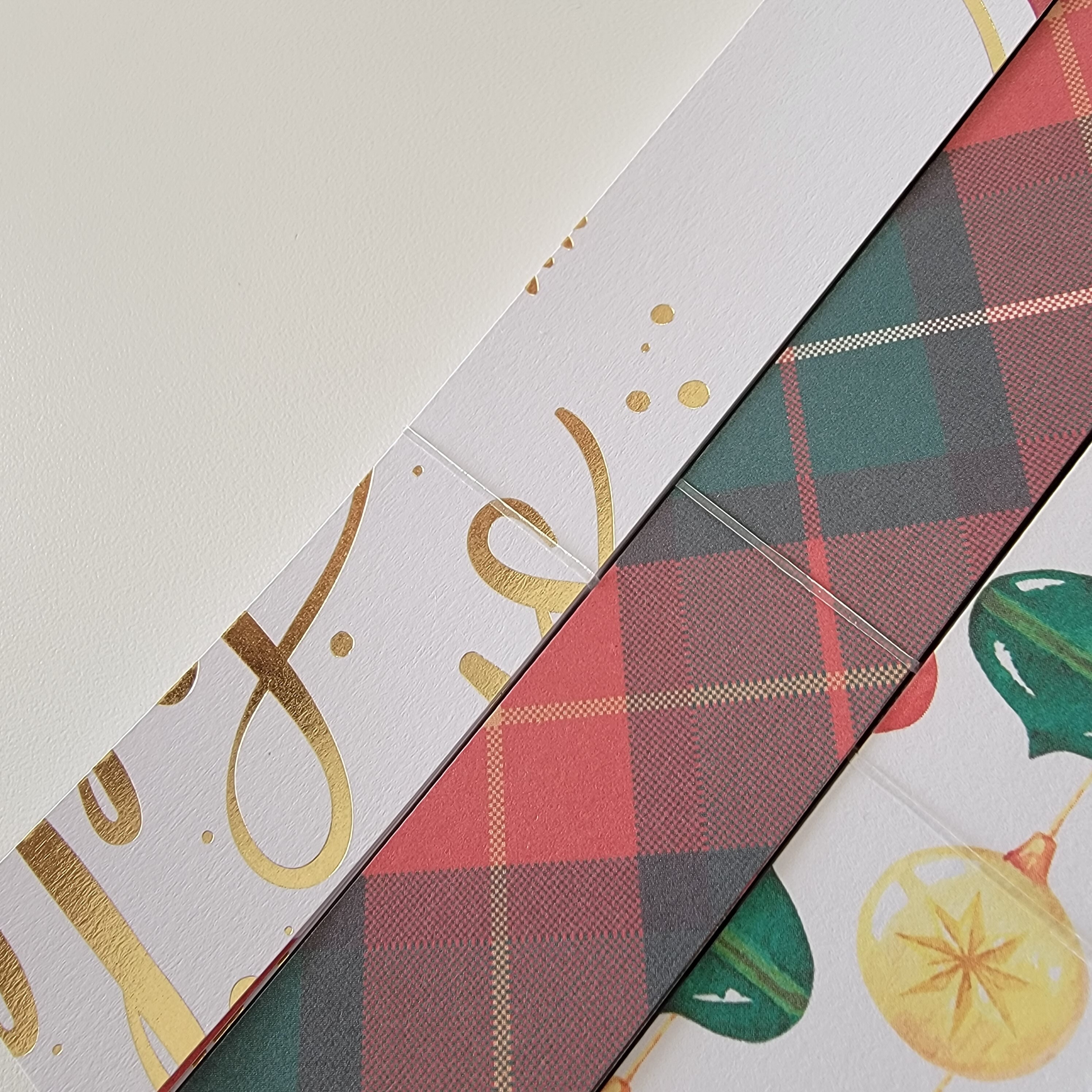 Christmas Classic DIY Paper Chain Kits Red Green Gold - Etsy