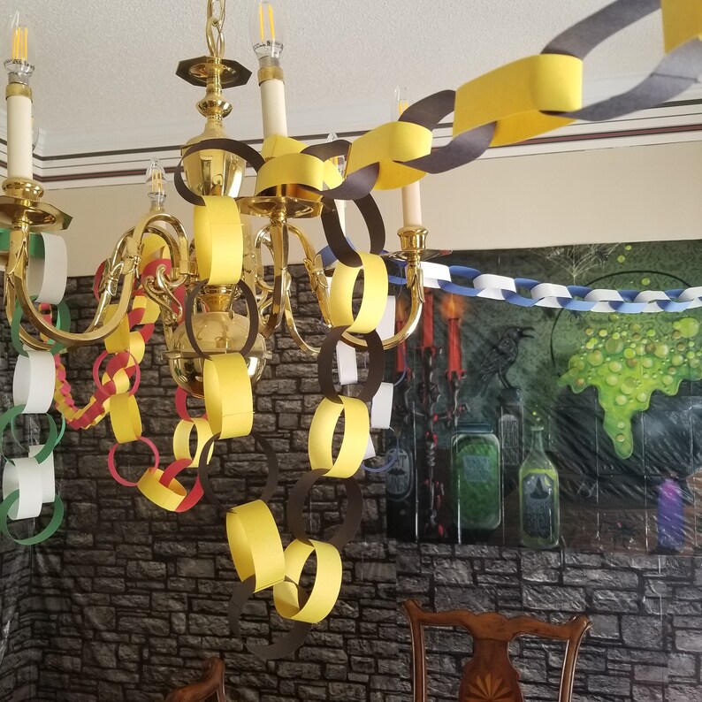 DIY Paper Chain Kit Long Chain Love Events 2 Kits to Etsy