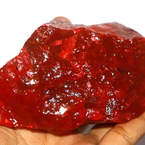2500 Ct Natural Red Ruby Dyed Rough IGL Certified Loose Opaque Gemstone 6GNC