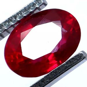 Natural Red Ruby 5.00 Ct | Certified Rare Oval Cut Loose Gemstone | Premium Quality Gem 29A
