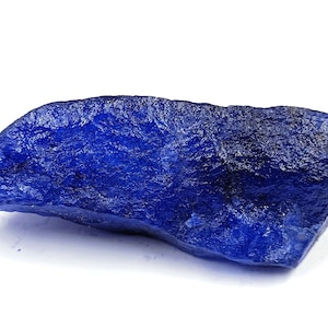 画材 Sapphire Genuine Coarse Natural Blue Sapphire Rough 888.00 Carat | Certified Uncut