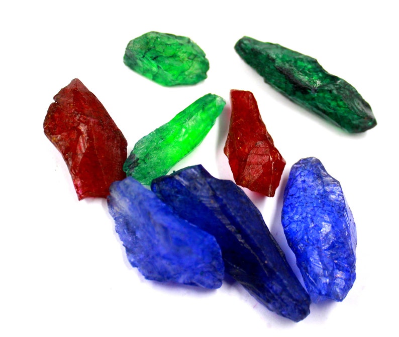 /& Ruby Gemstone Rough Mix Lot Emerald Amazing Sale 239.00 Carat Natural Certified Great Quality Tanzanite