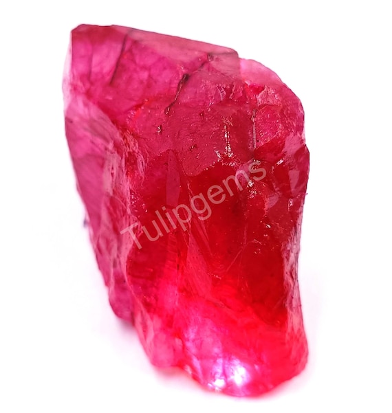 Big Red Ruby 250.0 Carat Natural Certified Loose Gemstone African