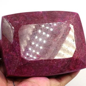 Natural Red Ruby 2769.0 Ct Cushion Shape IGL Certified Gemstone 6ANV