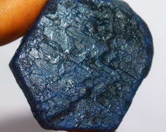 Blue Sapphire Gemstone Rough Wholesale Lot 250 Ct Natural Cube Shape African 