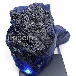 Tanzanite Rough 7585.00 Ct | Certified Natural Big Size Blue Gemstone | Earth Mined Uncut Collector’s Piece from Tanzania | 5AJD
