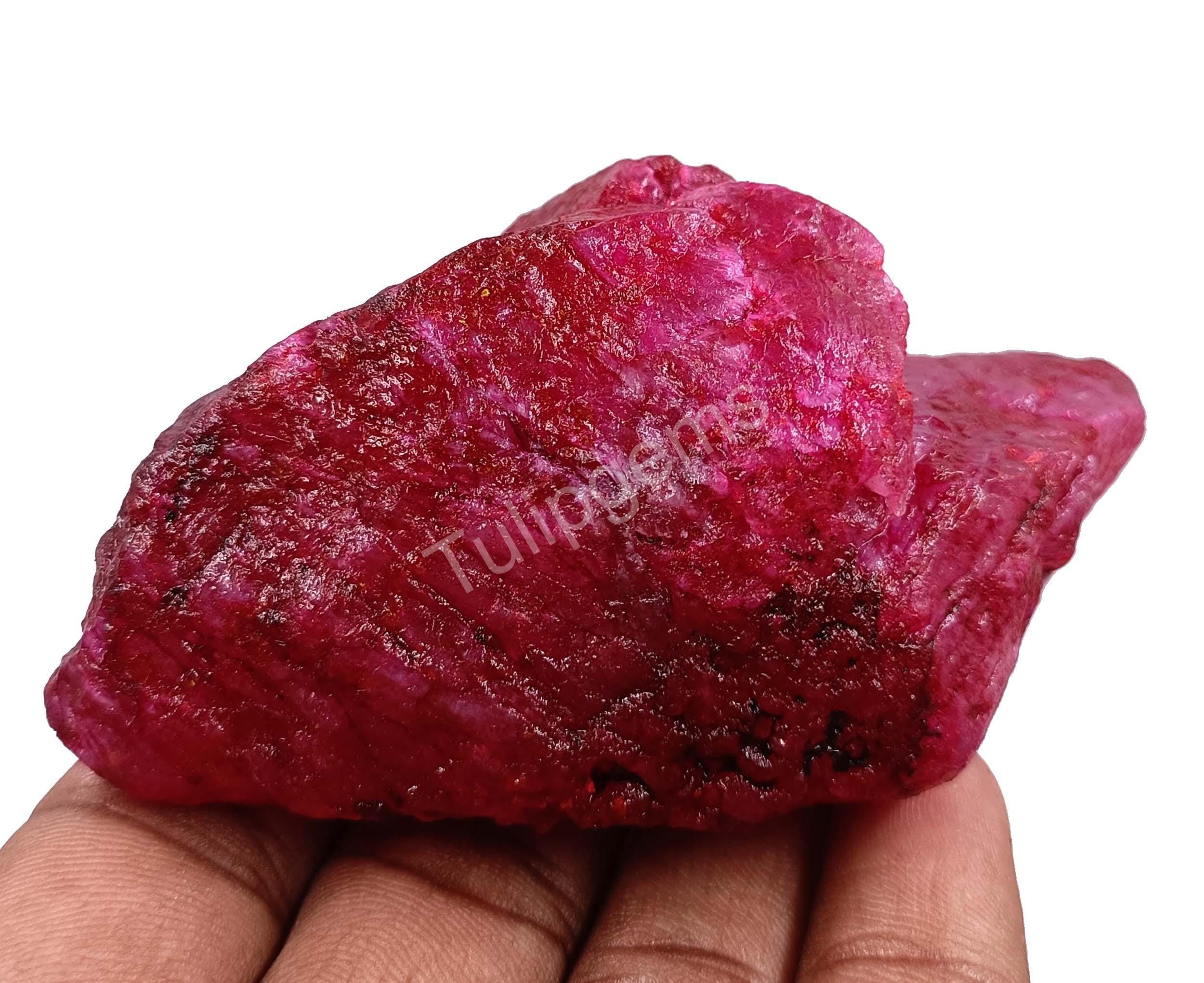 Big Red Ruby 889.5 Carat Natural Certified Loose Gemstone African