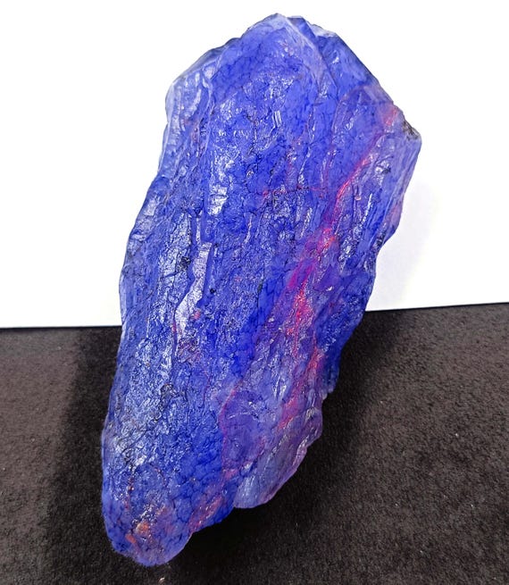 Natural Blue Sapphire Rough 519.5 Carat | Certified Uncut Gemstone