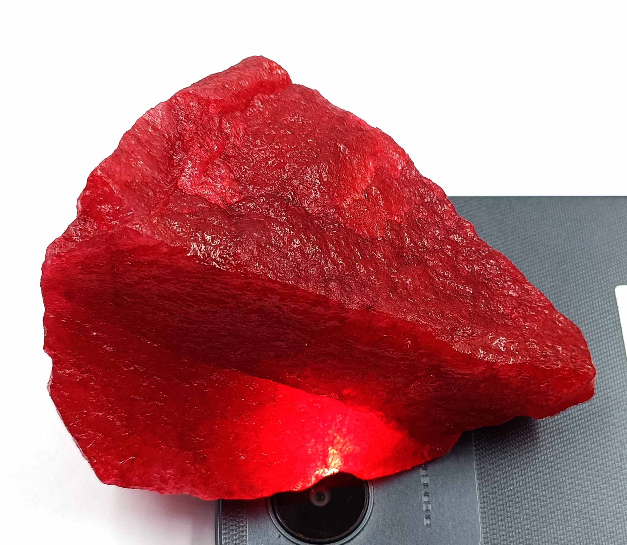 Large Red Ruby Rough Stone, Natural African Gemstone (1100-1200ct