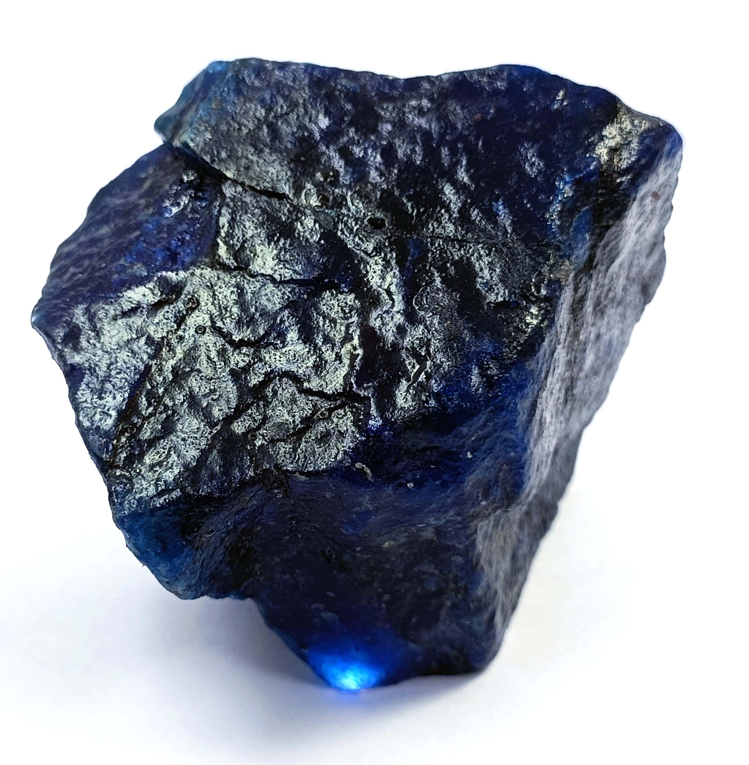 Blue Sapphire 2562.5 Ct | Certified Natural Rough Gemstone From