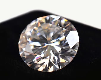 Diamant De Laboratoire CVD 1,00 Ct - Couleur D (incolore) - Pureté FL (Flawless) - Taille Ronde 6,5 Mm