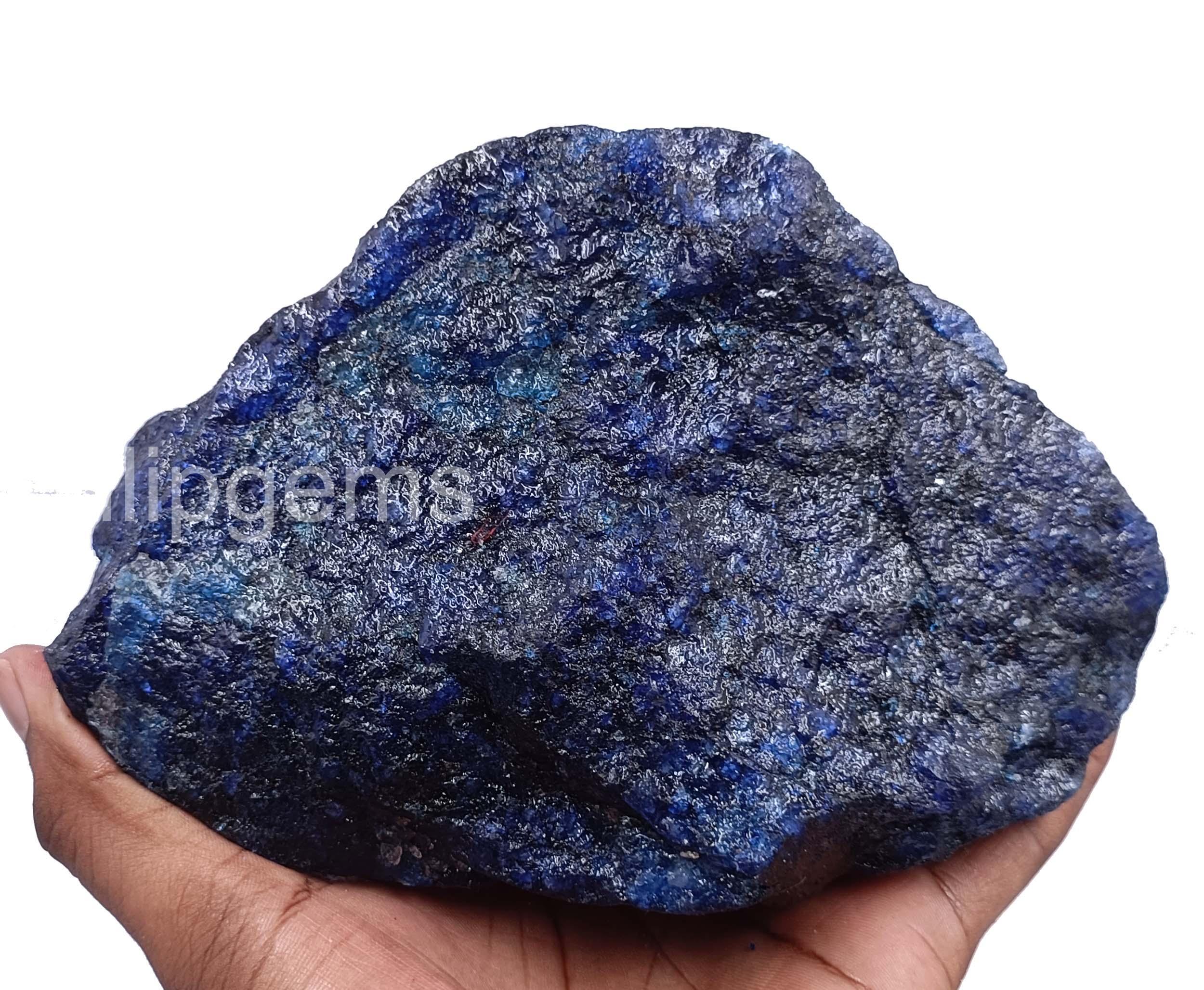 7460.00 Carat Blue Sapphire Raw Stone Certified Natural African