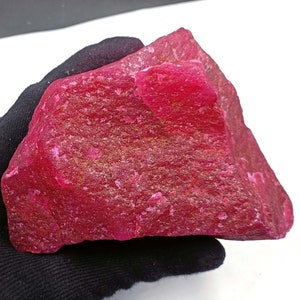 Wednesday Offer 5150 Ct Certified Rough Shape Natural African Big Red Ruby Loose Gemstone Expedite Shipping Rare Collection122x86x82 mm SKW