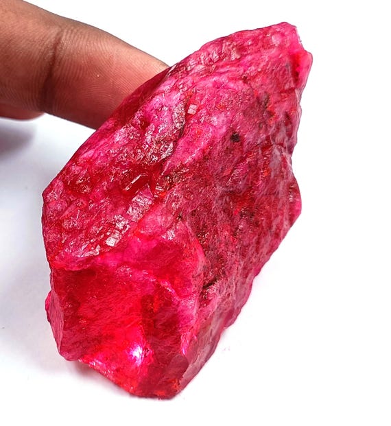 その他 Ruby ROCK II Best Quality 453.00 Ct Natural Red Ruby Rough | Certified Uncut