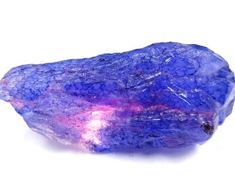 Natural Blue Sapphire Rough 519.5 Carat | Certified Uncut Gemstone